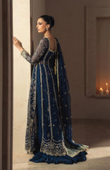 Luminara by Ayzel Unstitched Organza Embroidered  3 Piece Suit- AYZLMN177-AIRAS - Wedding Collection