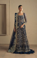 Luminara by Ayzel Unstitched Organza Embroidered  3 Piece Suit- AYZLMN177-AIRAS - Wedding Collection