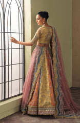 Luminara by Ayzel Unstitched Organza Embroidered  3 Piece Suit- AYZLMN178-MEIRAL - Wedding Collection