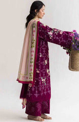Coco Lawn Edit II by Zara Shahjahan Unstitched  Lawn Embroidered 3 Piece Suit -CCZSEDLII-1A - Airi- Summer Collection