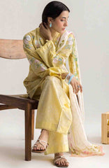 Coco Lawn Edit II by Zara Shahjahan Unstitched  Lawn Embroidered 3 Piece Suit -CCZSEDLII-1B - Airi- Summer Collection