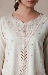 Saagar By Aabyaan Unstitched  Lawn Embroidered 3 Piece Suit - ABYSGRL-06- Nairah-  Summer Collection