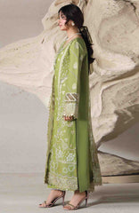 Saagar By Aabyaan Unstitched  Lawn Embroidered 3 Piece Suit - ABYSGRL-08- Maya -  Summer Collection