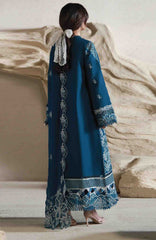 Saagar By Aabyaan Unstitched  Lawn Embroidered 3 Piece Suit - ABYSGRL-09- Inaya -  Summer Collection