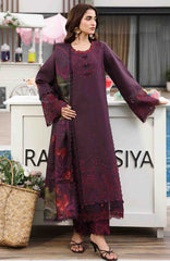 Florance By Rang Rasiya Unstitched Lawn Embroidered 3 Piece Suit  - RRFLRL- Arezou - Summer Collection