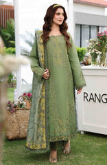 Florance By Rang Rasiya Unstitched Lawn Embroidered 3 Piece Suit  - RRFLRL- Bahar - Summer Collection