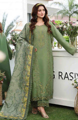 Florance By Rang Rasiya Unstitched Lawn Embroidered 3 Piece Suit  - RRFLRL- Bahar - Summer Collection