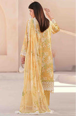 Mausummery Unstitched  Lawn Embroidered  Printed 3 Piece Suit Vol-1 MUSV1EPL-10 - Citrine - Summer Collection