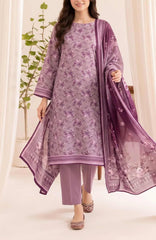 Jhalak  By Vs.textile Mills  Unstitched Printed Slub Linen 3 Piece Suit - VSJLKSLBV2-04- Winter Collection