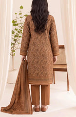 Jhalak  By Vs.textile Mills  Unstitched Printed Slub Linen 3 Piece Suit - VSJLKSLBV2-03- Winter Collection