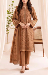 Jhalak  By Vs.textile Mills  Unstitched Printed Slub Linen 3 Piece Suit - VSJLKSLBV2-03- Winter Collection