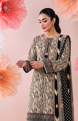 Salina Digital Printed Vol-4 by Regalia Textile Unstitched Linen Printed 3 Piece Suit- RGLSLNV4-01- Winter Collection