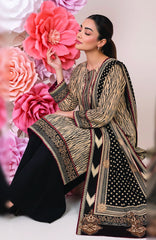 Salina Digital Printed Vol-4 by Regalia Textile Unstitched Linen Printed 3 Piece Suit- RGLSLNV4-01- Winter Collection