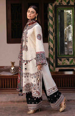 Shahkaar By Jazmin Unstitched Lawn Embroidered 3 Piece Suit - JZSHKL-02- Summer Collection