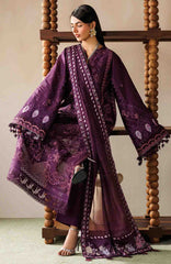 Eid Lawn By Baroque Unstitched Lawn Embroidered 3 Piece Suit - BRQELXL-02- Summer Collection