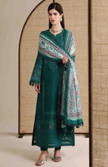 Iris By Jazmin Unstitched  Lawn Embroidered 3 Piece Suit -JZIRSLXL-03-Summer Collection