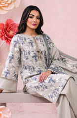 Salina Digital Printed Vol-4 by Regalia Textile Unstitched Linen Printed 3 Piece Suit- RGLSLNV4-04- Winter Collection