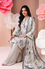 Salina Digital Printed Vol-4 by Regalia Textile Unstitched Linen Printed 3 Piece Suit- RGLSLNV4-04- Winter Collection