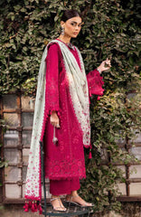 Shahkaar By Jazmin Unstitched Lawn Embroidered 3 Piece Suit - JZSHKL-04- Summer Collection