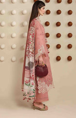 Iris By Jazmin Unstitched  Lawn Embroidered 3 Piece Suit -JZIRSLXL-04-Summer Collection