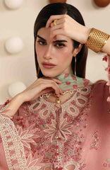 Iris By Jazmin Unstitched  Lawn Embroidered 3 Piece Suit -JZIRSLXL-04-Summer Collection