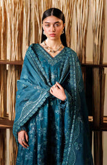 Eid Lawn By Baroque Unstitched Lawn Embroidered 3 Piece Suit - BRQELXL-04- Summer Collection