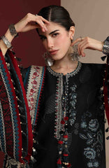 Iris By Jazmin Unstitched  Lawn Embroidered 3 Piece Suit -JZIRSLXL-05-Summer Collection