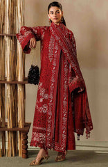Eid Lawn By Baroque Unstitched Lawn Embroidered 3 Piece Suit - BRQELXL-05- Summer Collection