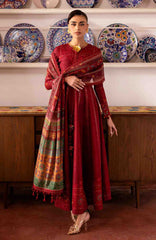 Shahkaar By Jazmin Unstitched Lawn Embroidered 3 Piece Suit - JZSHKL-06- Summer Collection