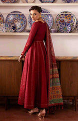 Shahkaar By Jazmin Unstitched Lawn Embroidered 3 Piece Suit - JZSHKL-06- Summer Collection