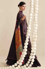 Iris By Jazmin Unstitched  Lawn Embroidered 3 Piece Suit -JZIRSLXL-06-Summer Collection