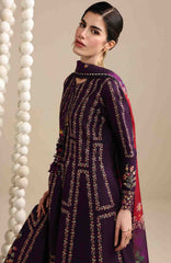 Iris By Jazmin Unstitched  Lawn Embroidered 3 Piece Suit -JZIRSLXL-06-Summer Collection