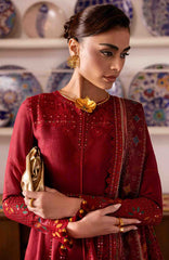 Shahkaar By Jazmin Unstitched Lawn Embroidered 3 Piece Suit - JZSHKL-06- Summer Collection