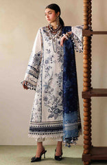 Eid Lawn By Baroque Unstitched Lawn Embroidered 3 Piece Suit - BRQELXL-06- Summer Collection