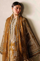 Eid Lawn By Baroque Unstitched Lawn Embroidered 3 Piece Suit - BRQELXL-07- Summer Collection