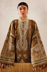 Eid Lawn By Baroque Unstitched Lawn Embroidered 3 Piece Suit - BRQELXL-07- Summer Collection