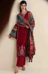 Iris By Jazmin Unstitched  Lawn Embroidered 3 Piece Suit -JZIRSLXL-08-Summer Collection