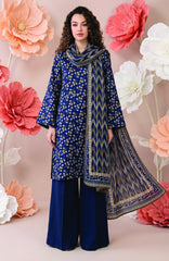 Salina Digital Printed Vol-4 by Regalia Textile Unstitched Linen Printed 3 Piece Suit- RGLSLNV4-09- Winter Collection