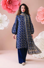 Salina Digital Printed Vol-4 by Regalia Textile Unstitched Linen Printed 3 Piece Suit- RGLSLNV4-09- Winter Collection