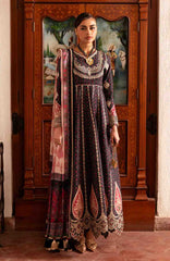 Shahkaar By Jazmin Unstitched Lawn Embroidered 3 Piece Suit - JZSHKL-09- Summer Collection