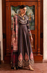Shahkaar By Jazmin Unstitched Lawn Embroidered 3 Piece Suit - JZSHKL-09- Summer Collection