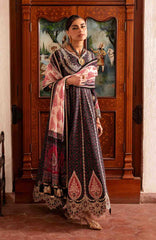 Shahkaar By Jazmin Unstitched Lawn Embroidered 3 Piece Suit - JZSHKL-09- Summer Collection