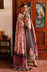 Shahkaar By Jazmin Unstitched Lawn Embroidered 3 Piece Suit - JZSHKL-09- Summer Collection