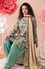 Salina Digital Printed Vol-4 by Regalia Textile Unstitched Linen Printed 3 Piece Suit- RGLSLNV4-10- Winter Collection