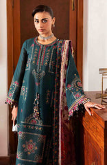 Shahkaar By Jazmin Unstitched Lawn Embroidered 3 Piece Suit - JZSHKL-10- Summer Collection