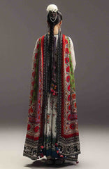 Anarkali by Zara Shahjahan Unstitched Lawn Embroidered 3 Piece Suits - ZSJAKILXL-10- Mehruba-  Summer Collection