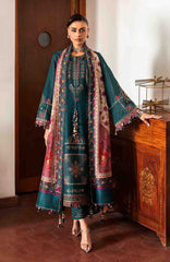 Shahkaar By Jazmin Unstitched Lawn Embroidered 3 Piece Suit - JZSHKL-10- Summer Collection