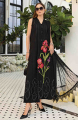 Luxury Lawn Eid II By Maria B Unstitched Lawn Embroidered 3 Piece Suit - MBEDIILXL-10- Summer Collection
