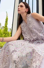 Luxury Lawn Eid II By Maria B Unstitched Lawn Embroidered 3 Piece Suit - MBEDIILXL-12- Summer Collection