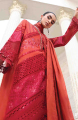 Luxury Lawn Eid II By Maria B Unstitched Lawn Embroidered 3 Piece Suit - MBEDIILXL-13- Summer Collection
